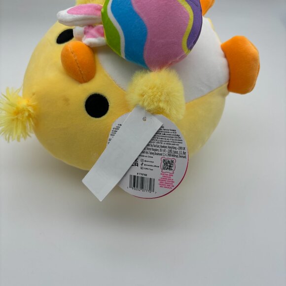 SNACKLES 8" Easter Snackle Ash the Chicken, Kids Ultra Soft Stuffed Plush Toy - Picture 4 of 5